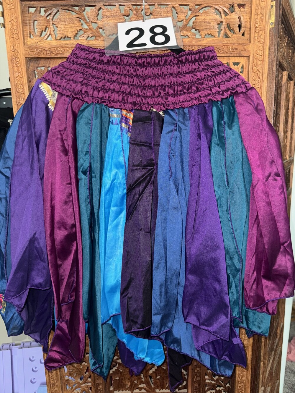 Renaissance Festival Overskirt Multi Royal Color Varations